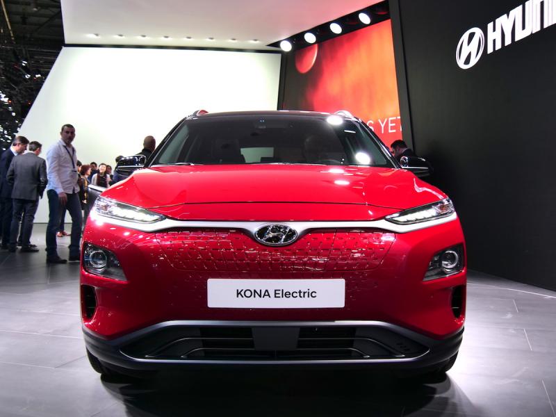  - Hyundai Kona EV | nos photos depuis le salon de Genève 2018